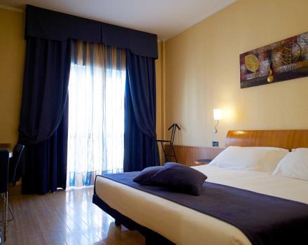 Choose the superior double room at the Best Western Hotel Luxor 4 star hotel in Turin