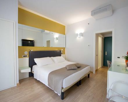 Choose the standard double room at the Best Western Hotel Luxor 4 star hotel in Turin