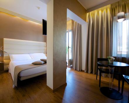 Choose the superior room at the Best Western Hotel Luxor 4 star hotel in Turin