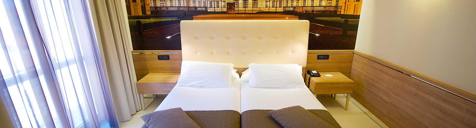 Die Junioren Suiten im Best Western Hotel Luxor. 3 Sterne Hotel in Turin