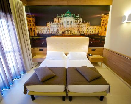 Die Junioren Suiten im Best Western Hotel Luxor. 3 Sterne Hotel in Turin