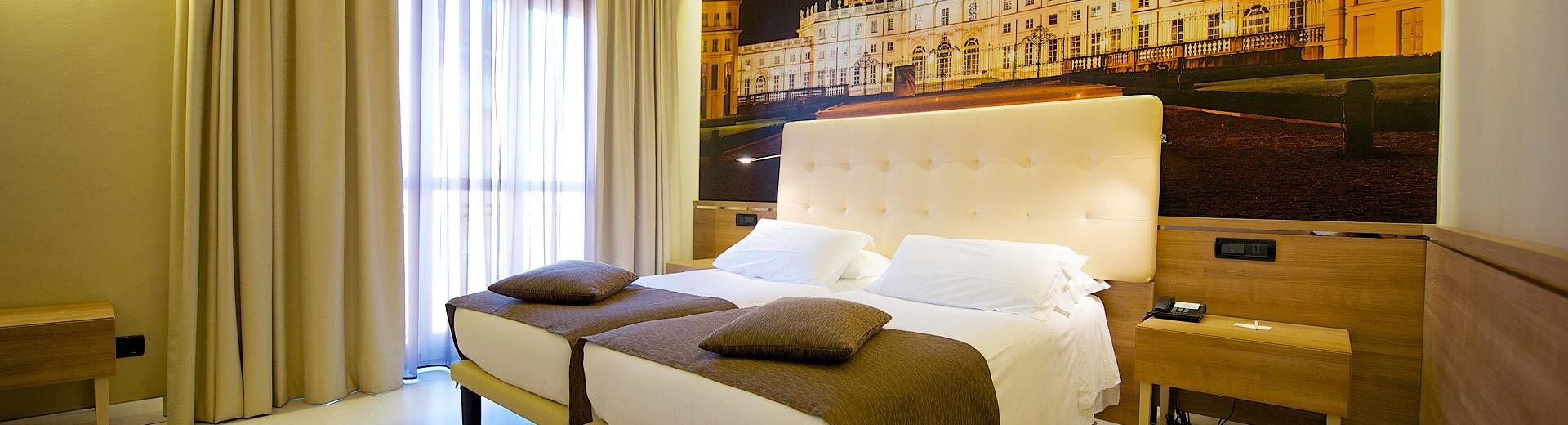 Enjoy the comfort of a 4-star stay in a Deluxe room: choose hotel Luxor for your stay in Turin!