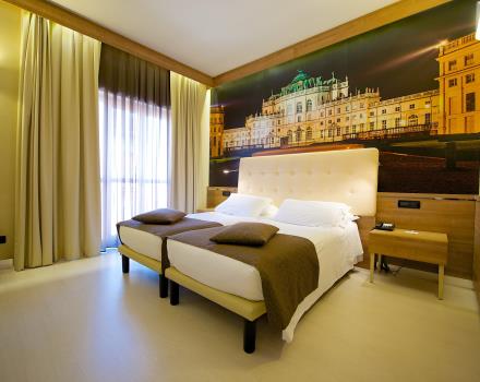 Goditi il comfort di un soggiorno a 4 stelle in camera Deluxe: scegli hotel Luxor per il tuo soggiorno a Torino!