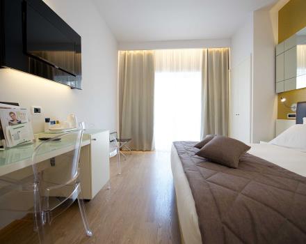 Choose the standard room of BW Hotel Luxor 4 star hotel in Turin